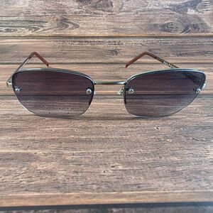 VTG Ralph Lauren 973/S 6LB 9C 52-18-135 Purple Gray Oval Sunglasses FRAMES ONLY